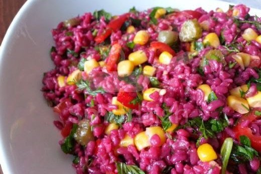 Pancarlı Bulgur Salatası