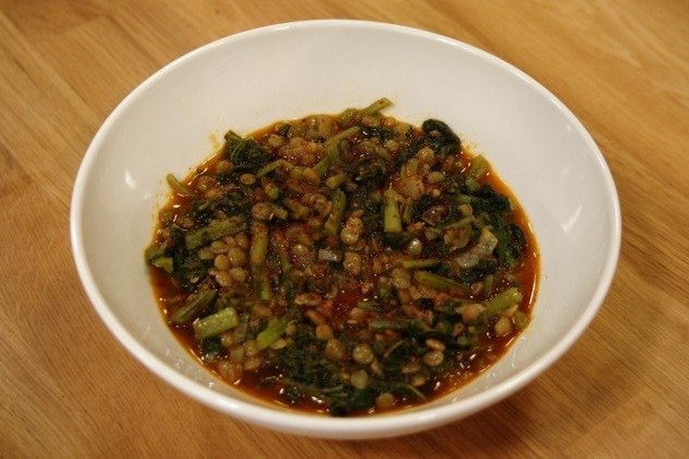 Mercimekli Pazı Yemeği