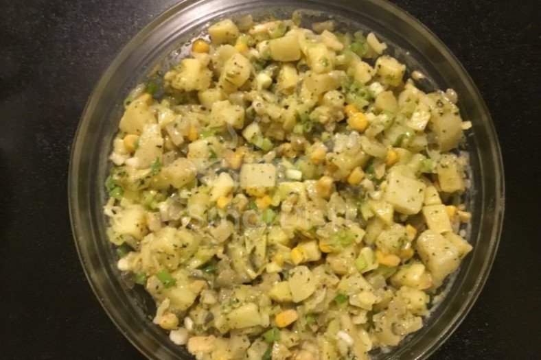 Hardallı Patates Salatası