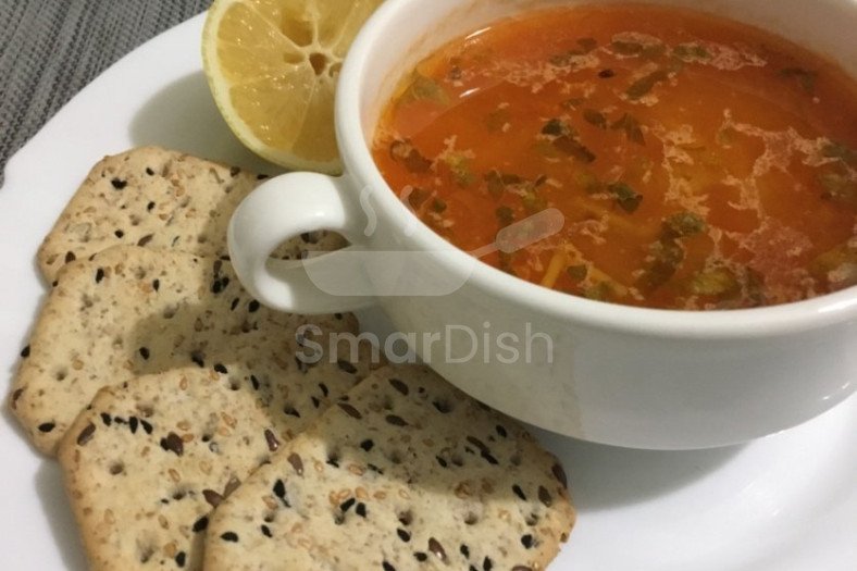 Noodle Soup With Tomatoes