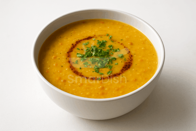 Klasik Süzme Mercimek Çorbası
