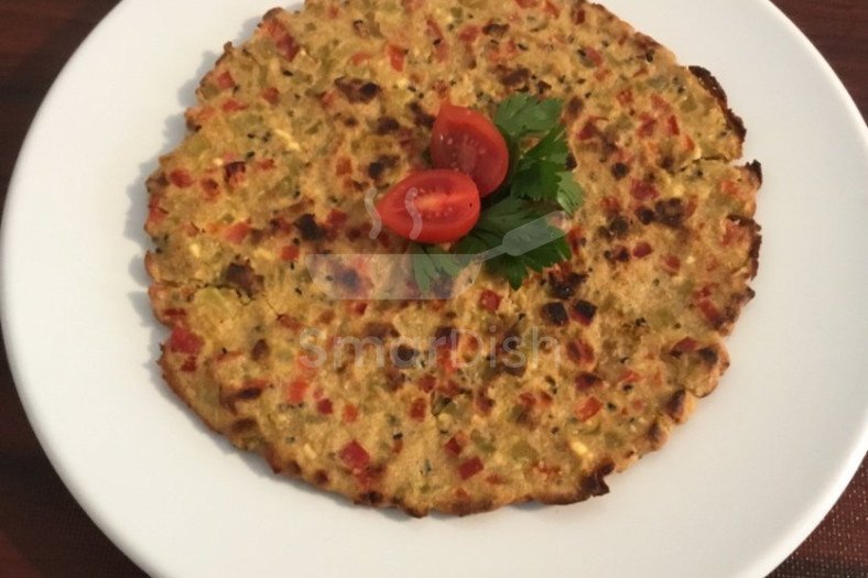 Biberli Yulaflı Omlet