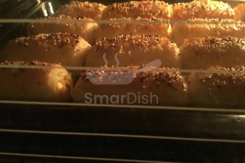 Leek Crispy Pastry