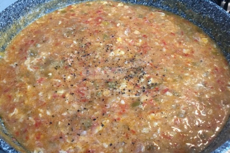 Patatesli Menemen