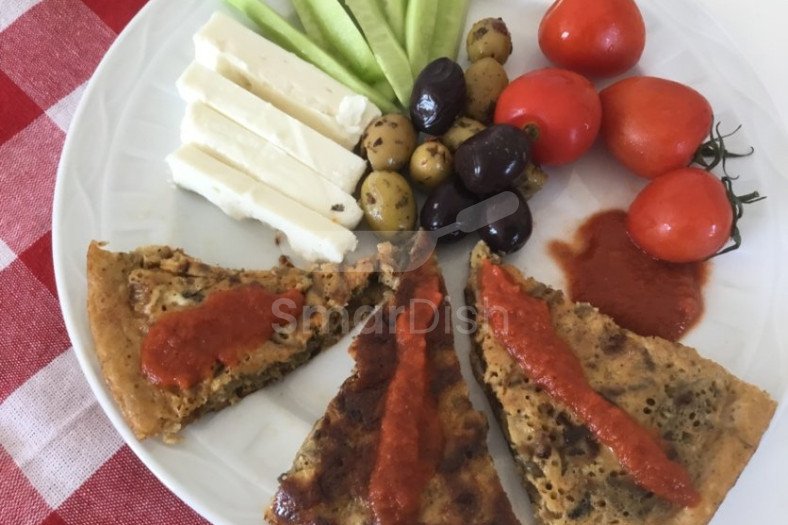 Karamelize Soğanlı Omlet