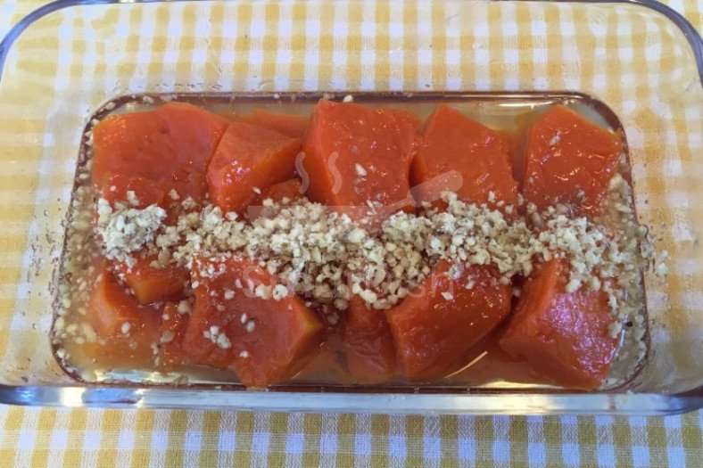 Cevizli Bal Kabağı Tatlısı