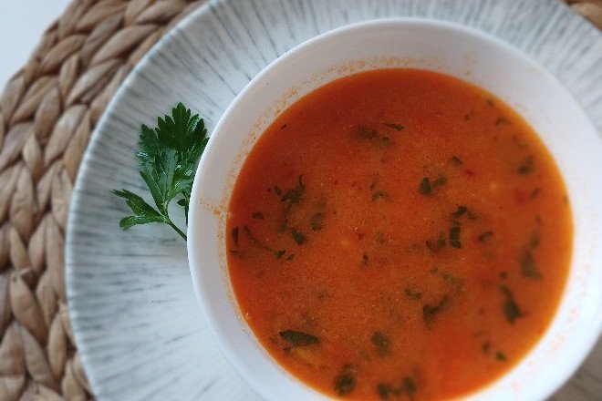 Roasted Red Pepper Soup