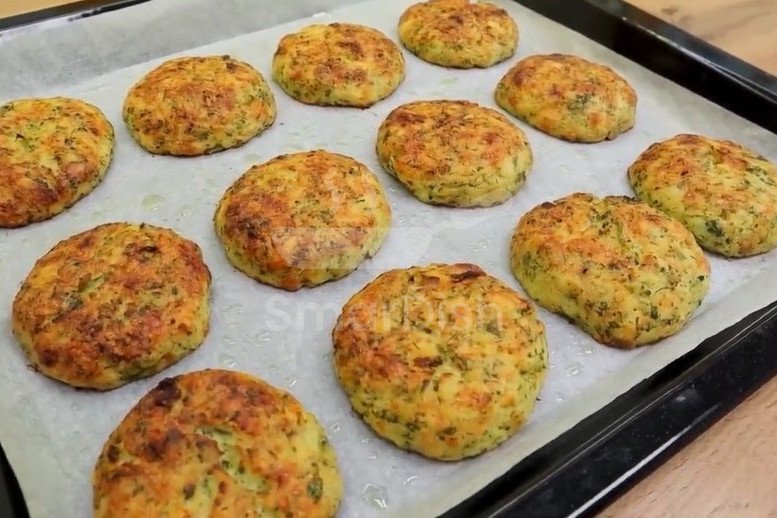 Potato Meatballs With Broccoli