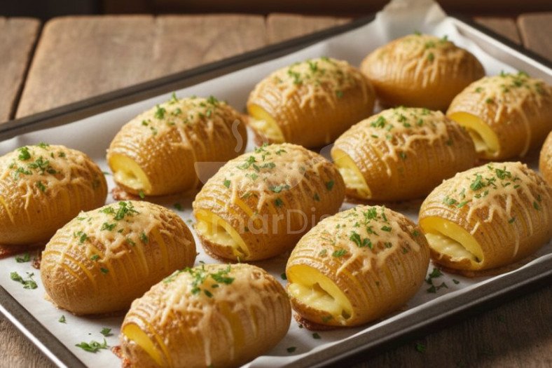 Peynirli Yelpaze Patates