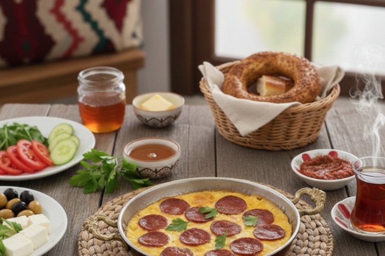 Sucuklu Omlet