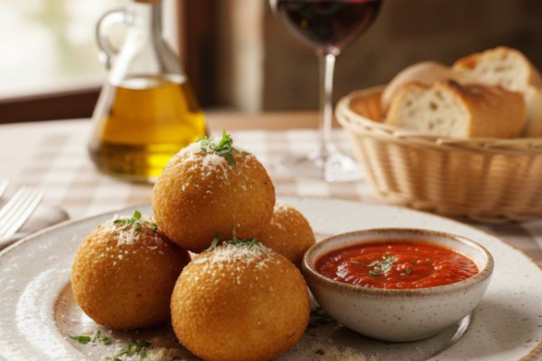 Kıyma Dolgulu Arancini
