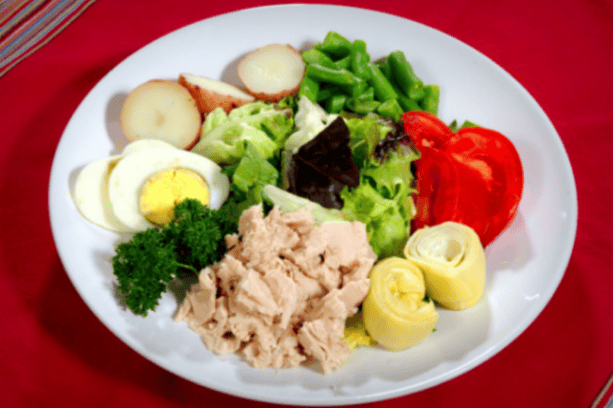 Klasik Niçoise Salatası