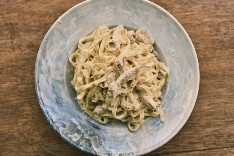 Fettuccine Alfredo Makarna