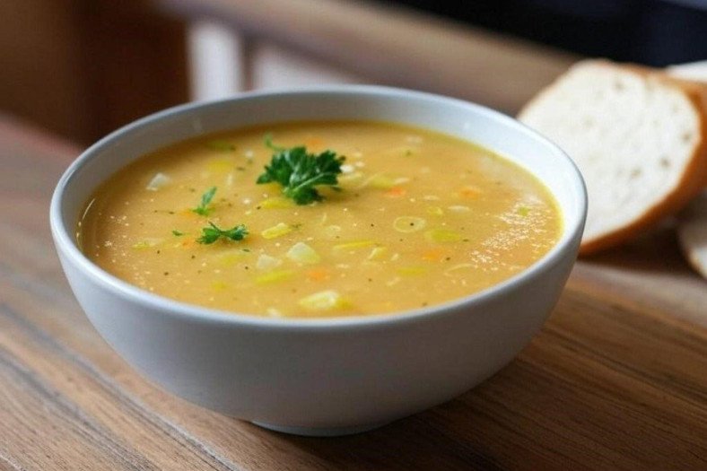 Seasoned Leek Soup