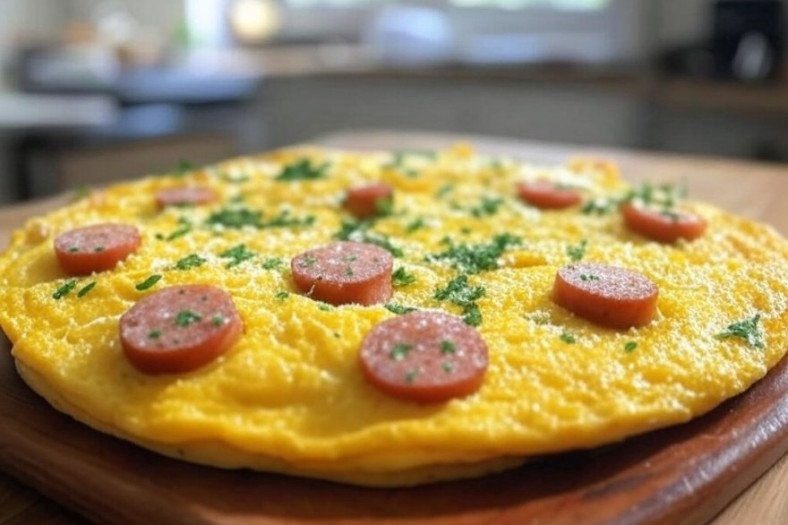 Sosisli Omlet